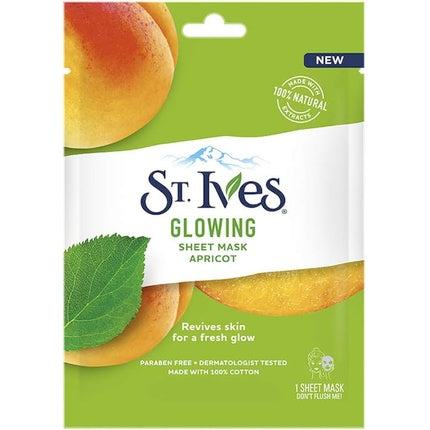 St. Ives Glowing Apricot Sheet Masker 23ml - 1 Sheet