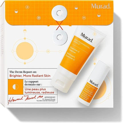 Murad The Derm Report Brighter More Radiant Skin Set 60ml Cleanser + 10ml Dark Spot Correcting Serum (Deze geschenkset bevat:

1x 60ml Essential-C Cleanser
1x 10ml Rapid Dark Spot Correcting Serum)