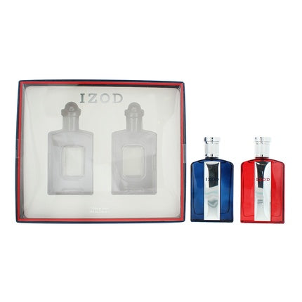 Izod Geschenkset 100ml Blue EDT + 100ml Red EDT