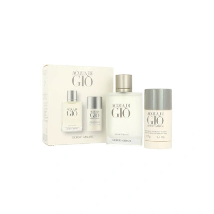 Giorgio Armani Acqua Di Gio Geschenkset 100ml EDT + 75ml Deodorant Stick