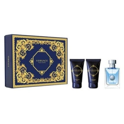Versace Pour Femme Dylan Blue Geschenkset 50ml EDP + 50ml Body Lotion + 50ml Douchegel