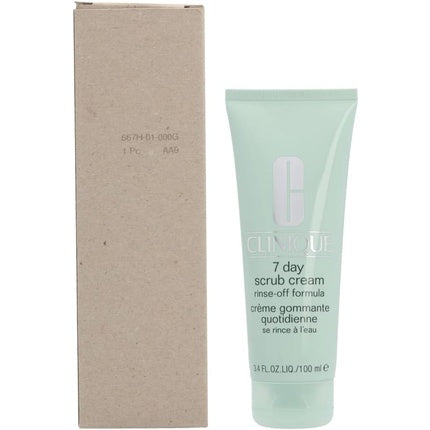 Clinique Exfoliators and Masks 7 Day Scrub Cream Rinse-Off Formula 100ml