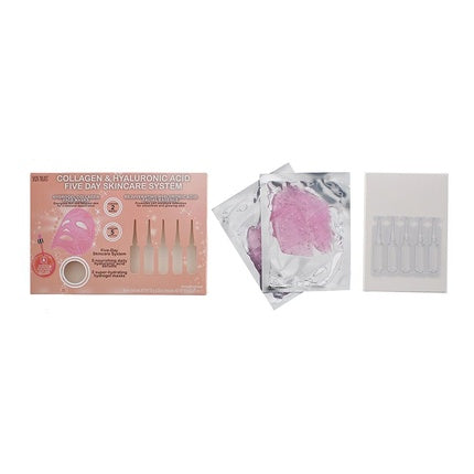 Skin Treats Collagen & Hyaluronic Acid Five Day Skincare System - 7 Stuks