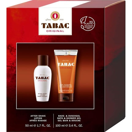 Mäurer & Wirtz Tabac Original Geschenkset 50ml Aftershave Lotion + 100ml Douchegel