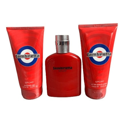 Lambretta Geschenkset 100ml EDP + 150ml Douchegel + 150ml Aftershave Lotion