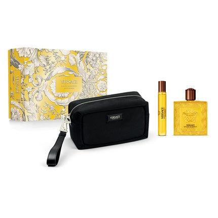 Versace Eros Energy Geschenkset 100ml EDP + 10ml EDP + Toilettas