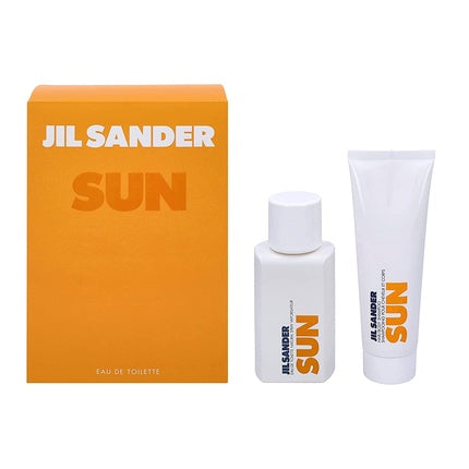 Jil Sander Sun Geschenkset 75ml EDT + 75ml Haar & Lichaam Shampoo
