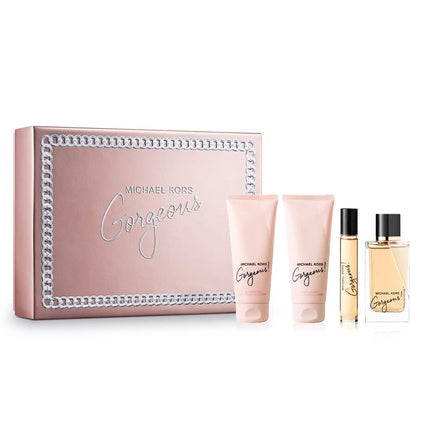 Michael Kors Gorgeous! Geschenkset 100ml EDP + 100ml Body Lotion + 100ml Douchegel + 10ml EDP
