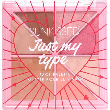 Sunkissed Just My Type Gezicht Palette - 7 Kleuren
