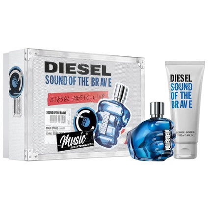 Diesel Sound of The Brave Geschenkset 50ml EDT + 100ml Douchegel