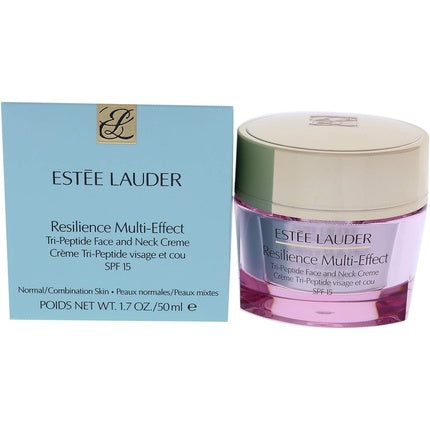 Estee Lauder Resilience Multi-Effect Tri-Peptide Face & Neck Cream SPF15 50ml - Voor Normale/ Gecombineerde Huid