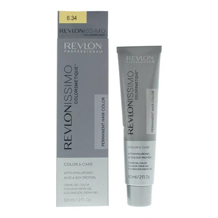 Revlon Revlonissimo Colorsmetique Permanent Haarverf 60ml - 6.34 Dark Coppery Gold Blonde
