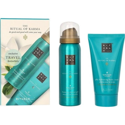 Rituals The Ritual of Karma Mini Geschenkset 70ml Bodycrème + 50ml Foaming Douchegel