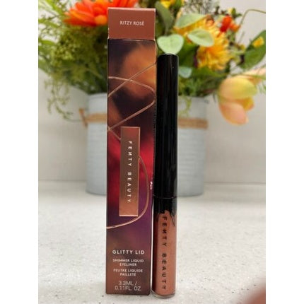 Fenty Beauty Glitty Lid Shimmer Liquid Eyeliner 3.3ml - Rose Gold Limited Edition