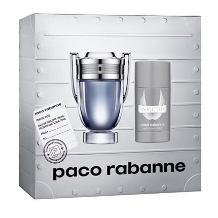 Paco Rabanne Invictus Geschenkset 100ml EDT + 75ml Deodorant Stick
