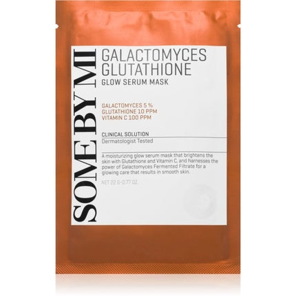 Some By Mi Galactomyces Glutathione Glow Serum Sheet Masker 22g