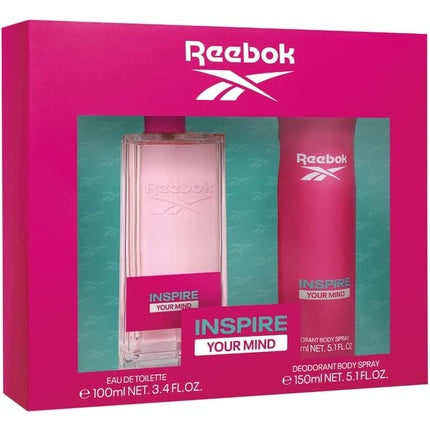 Reebok Inspire Your Mind Woman Geschenkset 100ml EDT + 150ml Body Spray