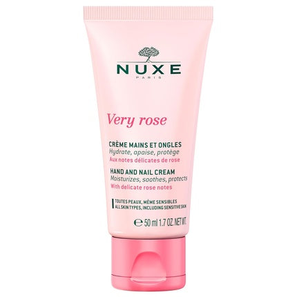 Nuxe Very Rose Soothing Hand And Nail Cream 50ml