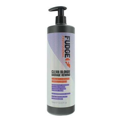 Fudge Clean Blonde Damage Rewind Violet Toning Conditioner 1000ml