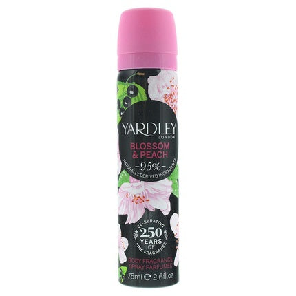 Yardley London Blossom & Peach 75ml Body Spray