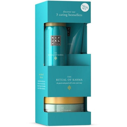 Rituals The Ritual of Karma Geschenkset 50ml Shower Foam + 70ml Body Cream + 125g Body Peeling