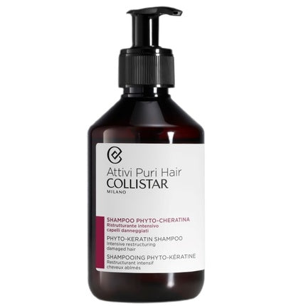 Collistar Pure Active Phyto Keratin Intensive Restructuring Shampoo 250ml