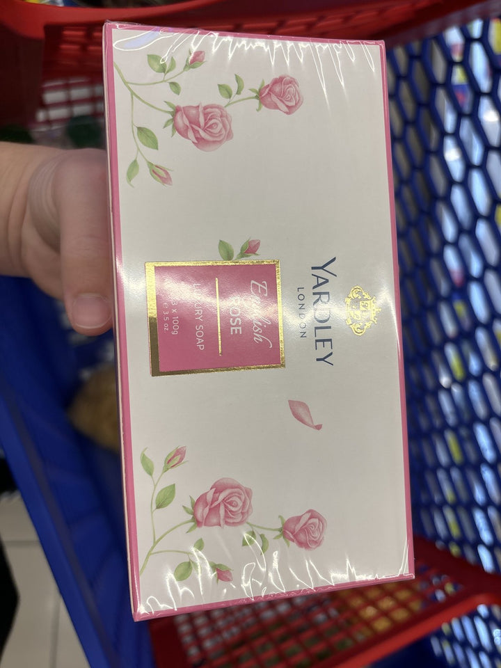 Yardley English Rose Zeep 3x 100g