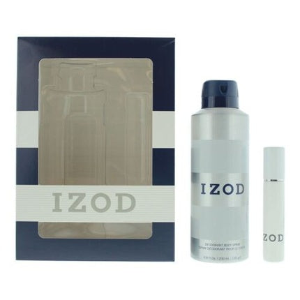 Izod White Geschenkset 15ml EDT + 200ml Body Spray