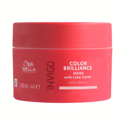 Wella Professionals Invigo Color Brilliance Haarmasker 150ml - Voor Fijn Haar