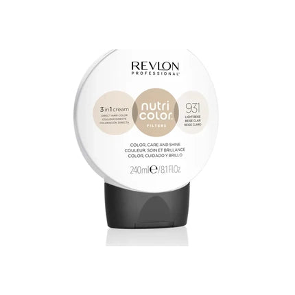 Revlon Nutri Color Filters 3 in 1 Cream Haarverf 240ml - 931 Light Beige