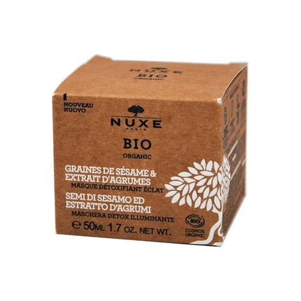 Nuxe Bio Organic Sesame Seeds & Citrus Extract Radiance Detox Masker 50ml