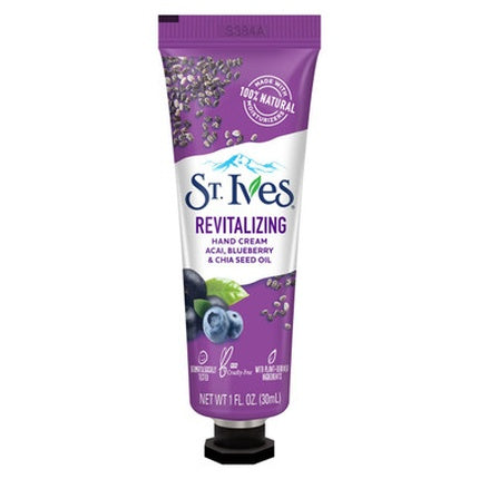 St. Ives Revitalising Acai Blueberry & Chia Seed Oil Handcrème 30ml