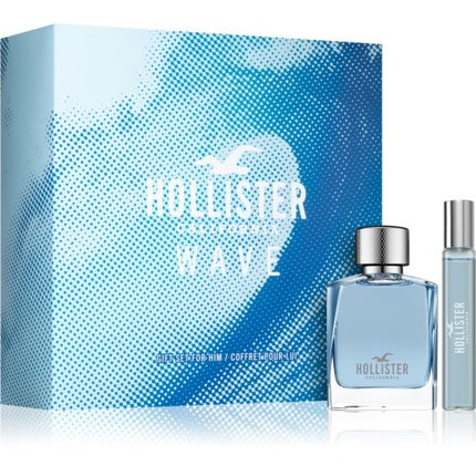 Hollister Wave for Him Geschenkset 50ml EDT + 15ml EDT