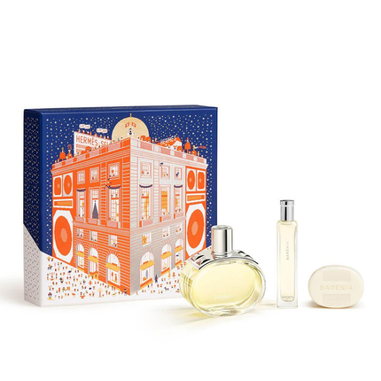 Hermès Barénia Gift Set 100ml EDP + 15ml EDP + 25g Soap