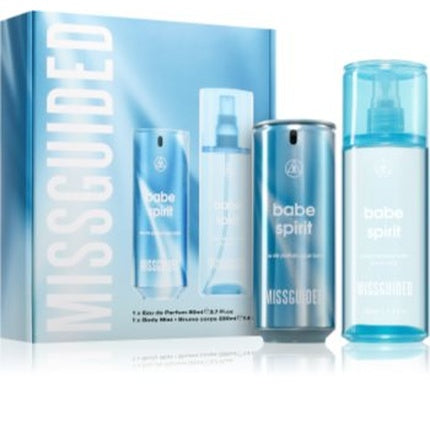 Missguided Babe Spirit Gift Set Eau de Parfum 80ml Spray + 220ml Body Mist
