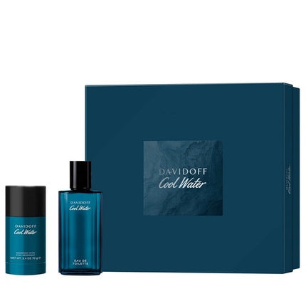 Davidoff Cool Water Geschenkset 75ml EDT + 70g Deodorant Stick