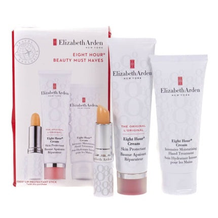 Elizabeth Arden Eight Hour Cream Geschenkset 50ml Cream + 75ml Hand Treatment + 3.7g Protecting Lip Stick SPF15