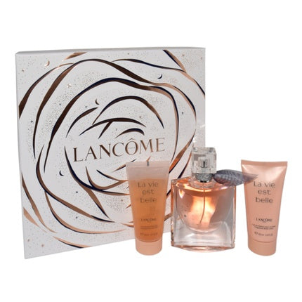 Lancome La Vie Est Belle Geschenkset 50ml EDP + 50ml Douchegel + 50ml Body Lotion