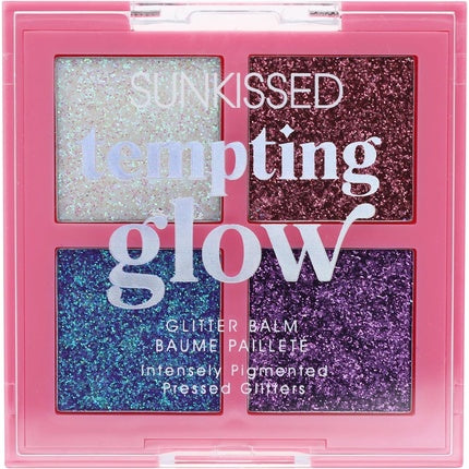 Sunkissed Tempting Glow Glitter Balm Oogschaduw Palette 6.4g