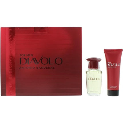 Antonio Banderas Diavolo For Men Geschenkset 50ml EDT + 75ml Aftershave Balsem