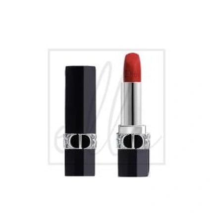Christian Dior Rouge Dior Couture Colour Hervulbare Lipstick 3.5g - 999 Matte