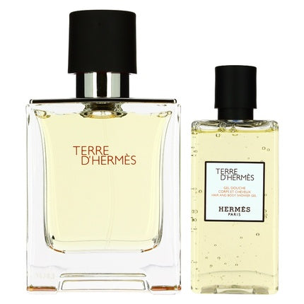 Hermes Terre D'Hermes Geschenkset 100ml EDT + 80ml Douchegel