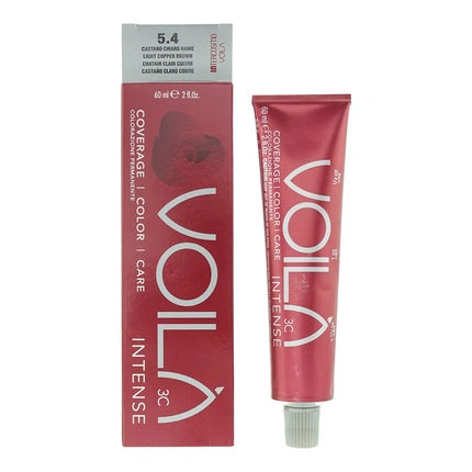 Intercosmo Voila Intense Haarverf 60ml - 5.4 Light Copper Brown