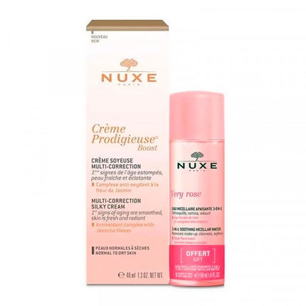 Nuxe Crème Prodigieuse Boost Silkt Cream Geschenkset 40ml Boost Silky Cream + 40ml Micellar Water