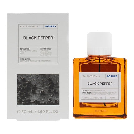 Korres Black Pepper Eau de Toilette 50ml Spray