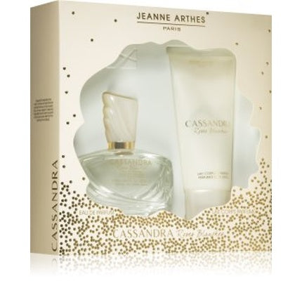 Jeanne Arthes Cassandra Roses Blanches Geschenkset 100ml EDP + 100ml Body Lotion