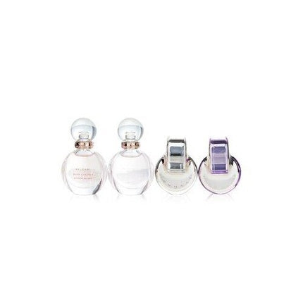 Bvlgari Miniatures Geschenkset 5ml Rose Goldea Blossom Delight EDP + 5ml Rose Goldea Blossom Delight EDT + 5ml Omnia Crystalline EDT + 5ml Omnia Amethyste EDT